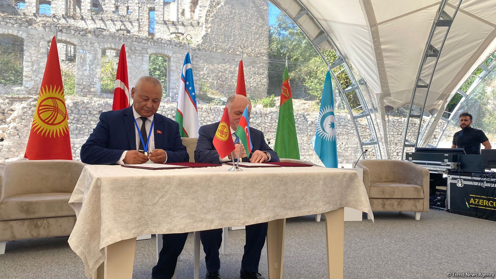 Signing ceremony between Azerbaijan and Turkic-speaking states held in Shusha (PHOTO)