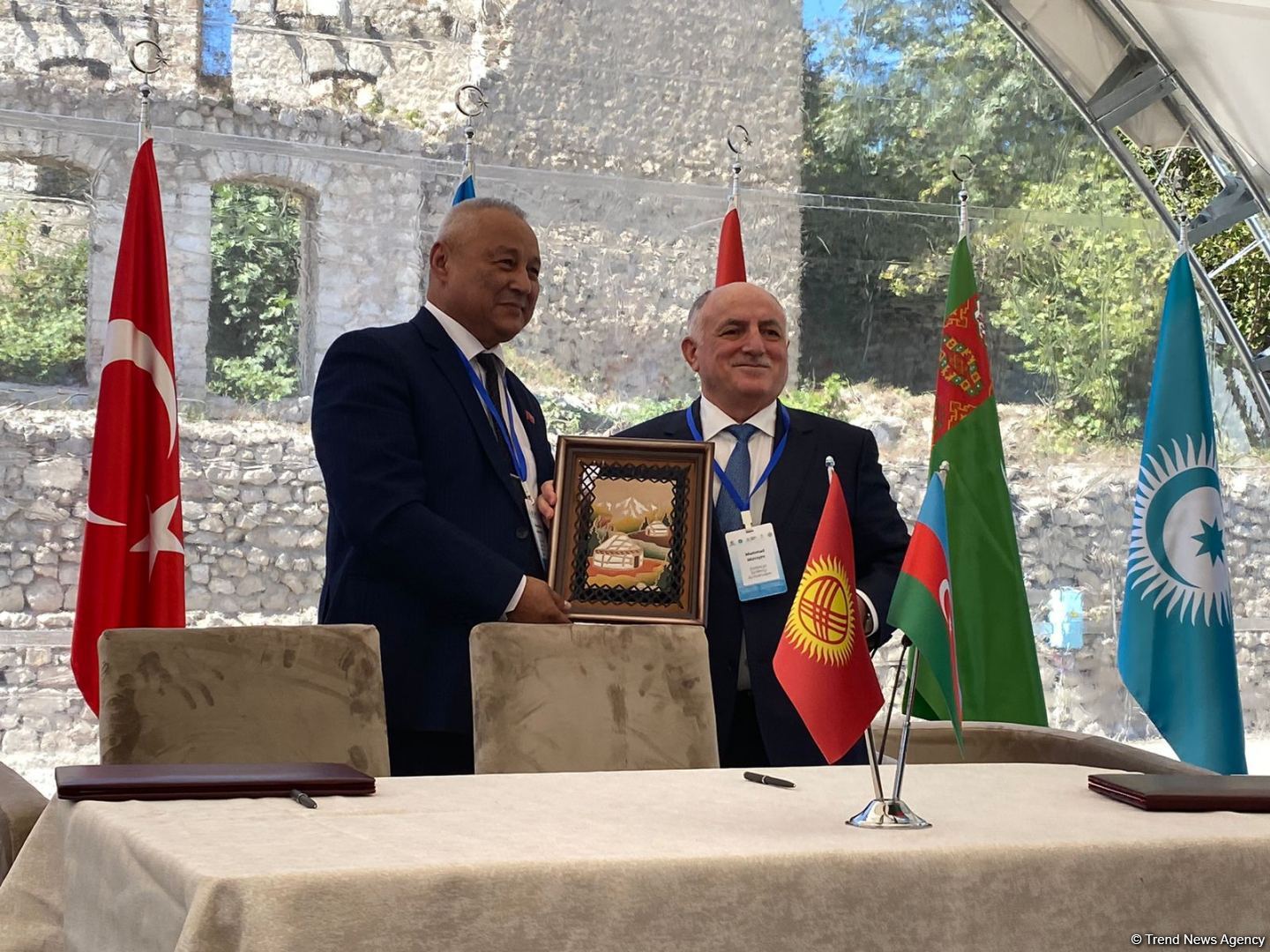 Signing ceremony between Azerbaijan and Turkic-speaking states held in Shusha (PHOTO)