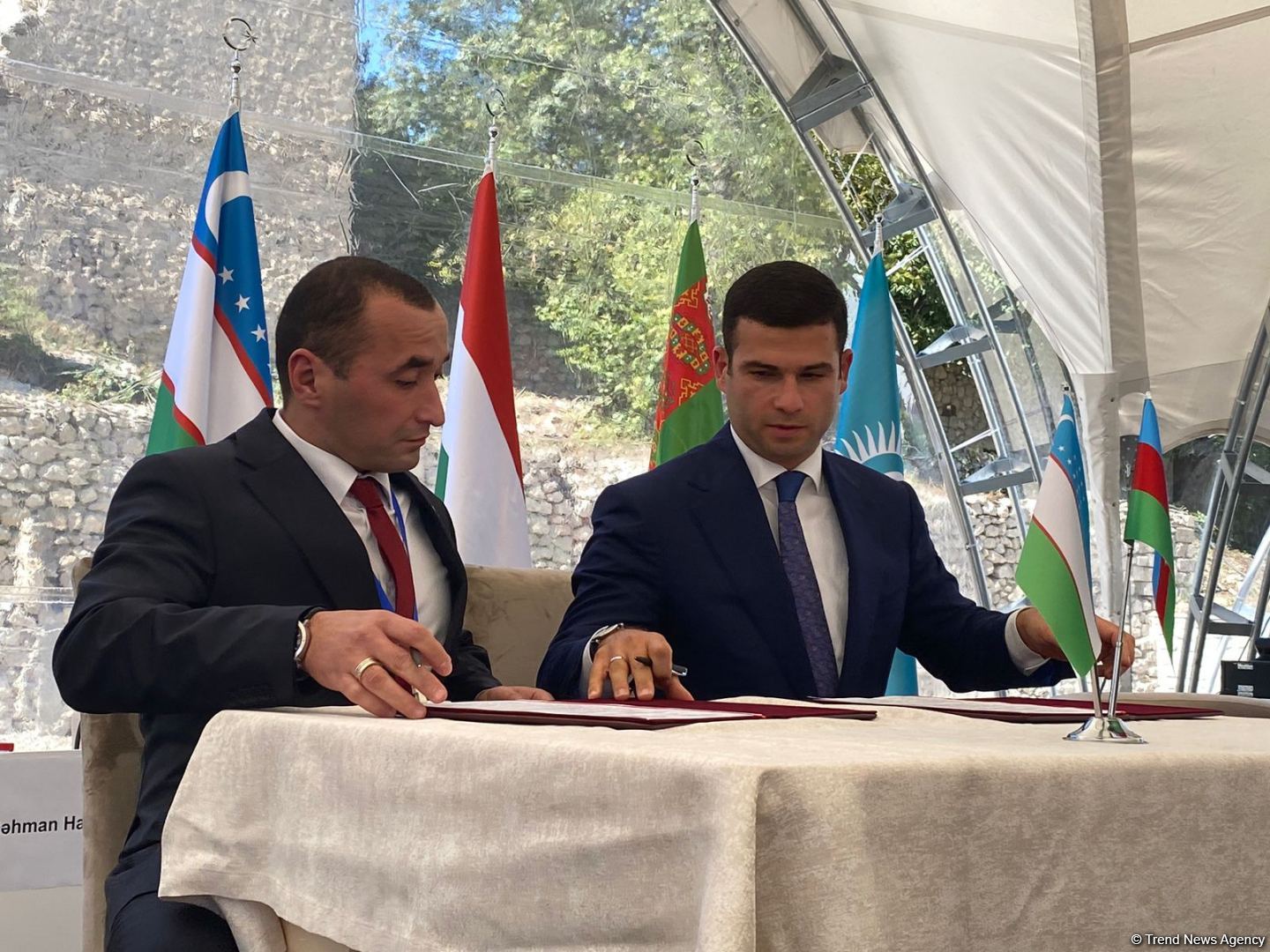 Signing ceremony between Azerbaijan and Turkic-speaking states held in Shusha (PHOTO)