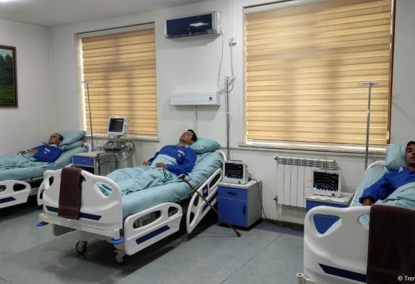 Armenian sabotage group made sudden attack attempt at night - report from military hospital of Azerbaijani State Border Service (PHOTO/VIDEO)