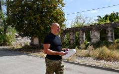 Президент Ильхам Алиев поднял флаг Азербайджана в городе Лачин (ФОТО/ВИДЕО)