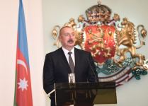 Президенты Азербайджана и Болгарии выступили с заявлениями для печати (ФОТО/ВИДЕО)
