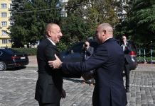 В Софии состоялась церемония официальной встречи Президента Ильхама Алиева (ФОТО/ВИДЕО)