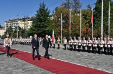 В Софии состоялась церемония официальной встречи Президента Ильхама Алиева (ФОТО/ВИДЕО)