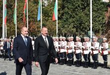 В Софии состоялась церемония официальной встречи Президента Ильхама Алиева (ФОТО/ВИДЕО)