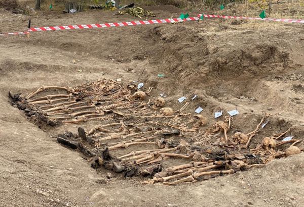 Another mass grave discovered in Azerbaijan's Khojavand (PHOTO)