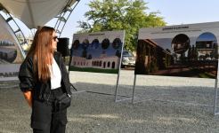 Президент Ильхам Алиев и Первая леди Мехрибан Алиева ознакомились с предстоящими работами в комплексе Имарет, участвовали в открытии памятника Хуршидбану Натаван в Агдаме (ФОТО/ВИДЕО)