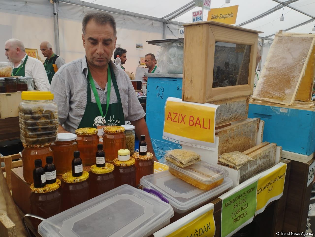 На ярмарке продукции пчеловодства в Баку представлен мед, произведенный в Восточном Зангезуре и Карабахе (ФОТО)