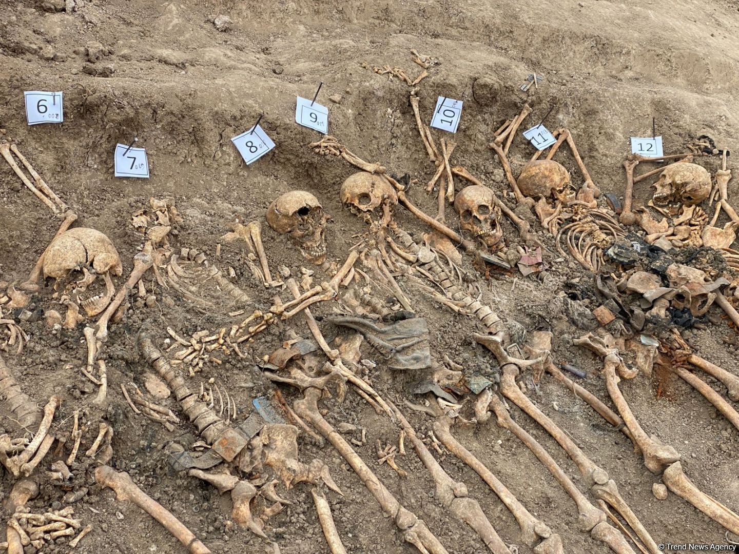 В Ходжавенде обнаружено еще одно массовое захоронение (ФОТО)