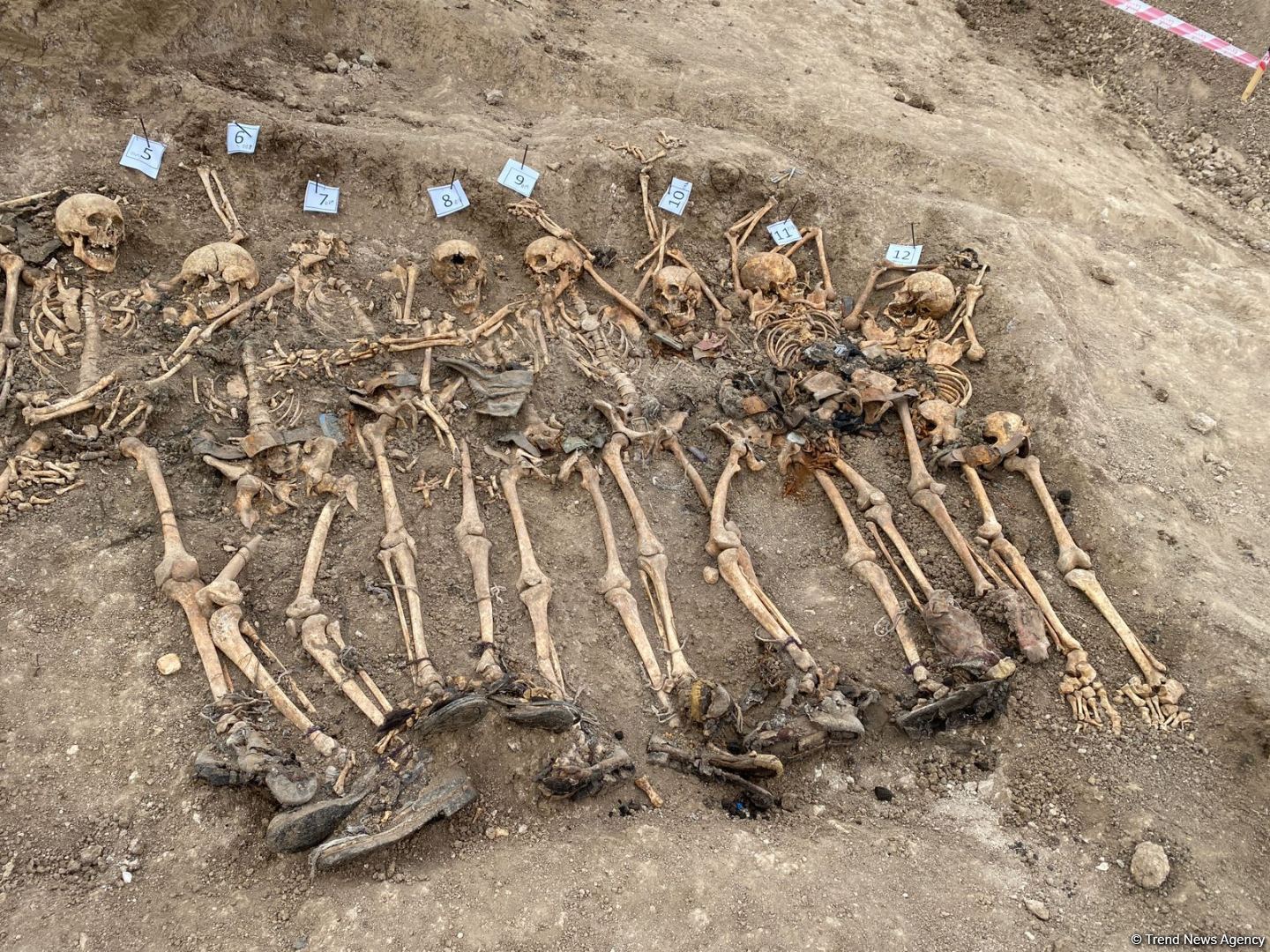 В Ходжавенде обнаружено еще одно массовое захоронение (ФОТО)