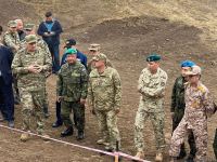 Военные атташе в Азербайджане осмотрели массовое захоронение, обнаруженное в селе Эдилли (ФОТО)