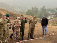 Военные атташе в Азербайджане осмотрели массовое захоронение, обнаруженное в селе Эдилли (ФОТО)