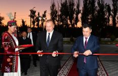 President Ilham Aliyev, Kyrgyz President Sadyr Japarov attend inauguration of Kyrgyzstan-Azerbaijan Friendship Park in Bishkek (PHOTO/VIDEO)