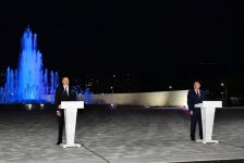 President Ilham Aliyev, Kyrgyz President Sadyr Japarov attend inauguration of Kyrgyzstan-Azerbaijan Friendship Park in Bishkek (PHOTO/VIDEO)