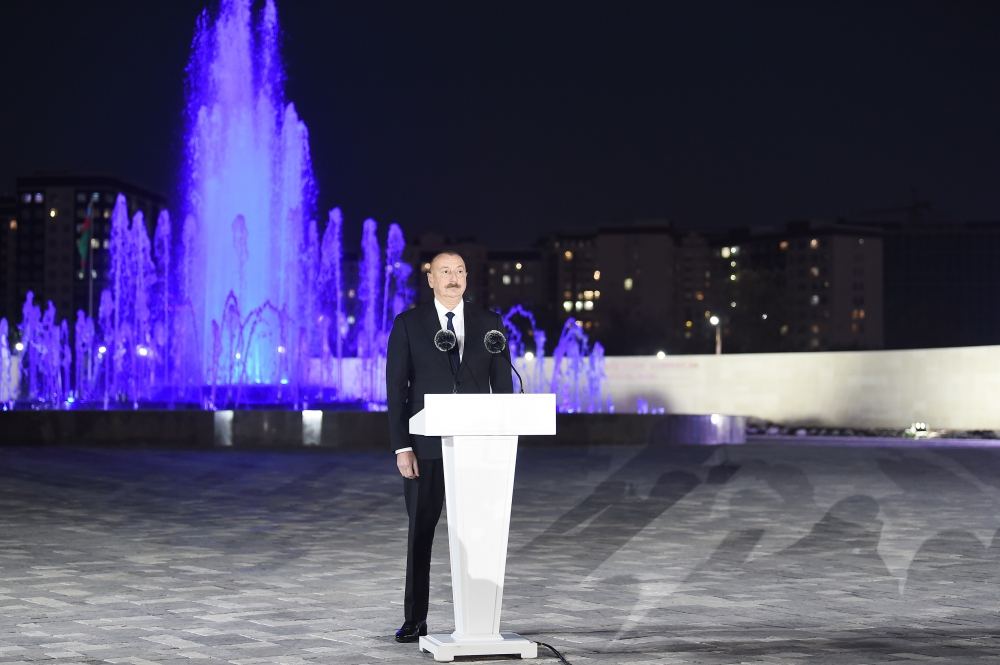 President Ilham Aliyev, Kyrgyz President Sadyr Japarov attend inauguration of Kyrgyzstan-Azerbaijan Friendship Park in Bishkek (PHOTO/VIDEO)