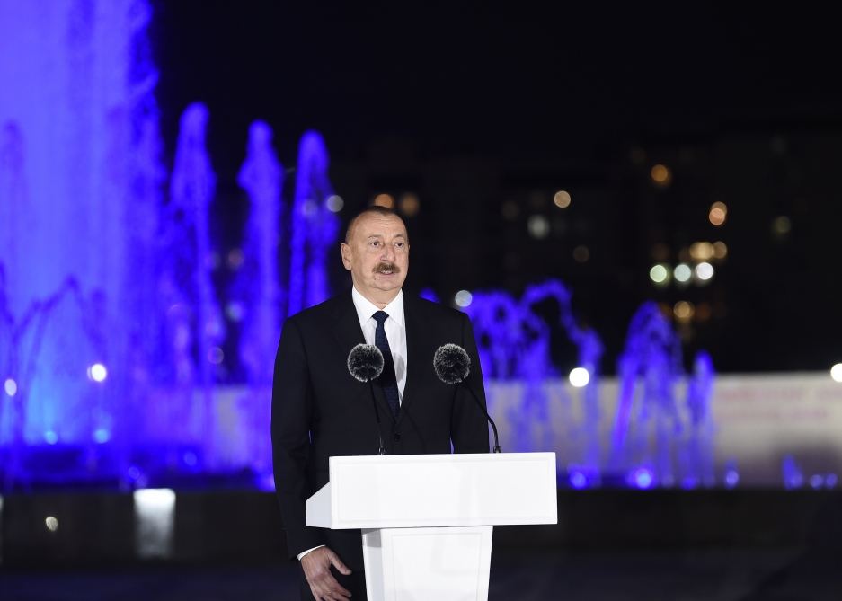 President Ilham Aliyev, Kyrgyz President Sadyr Japarov attend inauguration of Kyrgyzstan-Azerbaijan Friendship Park in Bishkek (PHOTO/VIDEO)