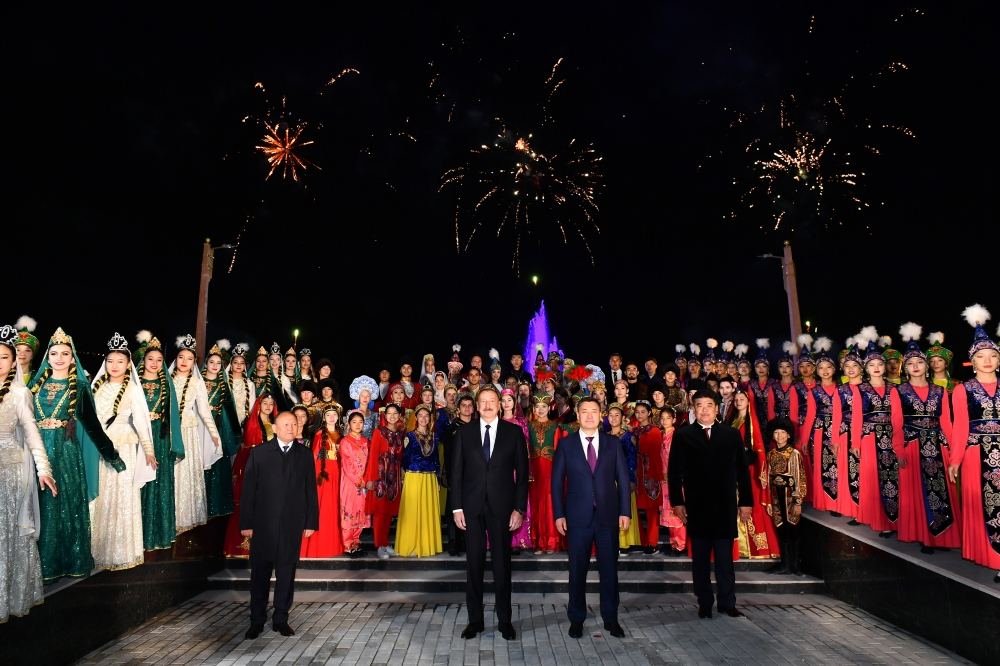 President Ilham Aliyev, Kyrgyz President Sadyr Japarov attend inauguration of Kyrgyzstan-Azerbaijan Friendship Park in Bishkek (PHOTO/VIDEO)