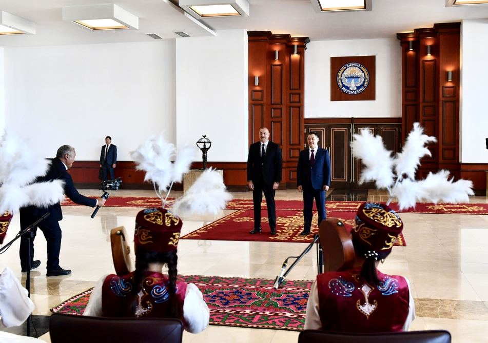 President Ilham Aliyev arrives in Kyrgyzstan for state visit (PHOTO/VIDEO)