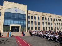 President Ilham Aliyev participates in inauguration of school named after Nizami Ganjavi in Bishkek (PHOTO/VIDEO)