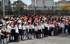 President Ilham Aliyev participates in inauguration of school named after Nizami Ganjavi in Bishkek (PHOTO/VIDEO)