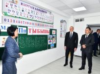 President Ilham Aliyev participates in inauguration of school named after Nizami Ganjavi in Bishkek (PHOTO/VIDEO)
