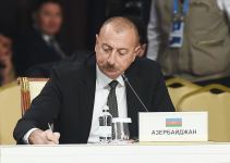Президент Ильхам Алиев принял участие в заседании Совета глав государств СНГ в Астане (ФОТО)