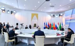 Президент Ильхам Алиев принял участие в заседании Совета глав государств СНГ в Астане (ФОТО)