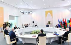 Президент Ильхам Алиев принял участие в заседании Совета глав государств СНГ в Астане (ФОТО)