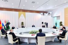 Президент Ильхам Алиев принял участие в заседании Совета глав государств СНГ в Астане (ФОТО)