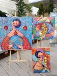 Потрясающие картины, созданные в курортной местности Галаалты в рамках арт-симпозиума XAZART (ФОТО)