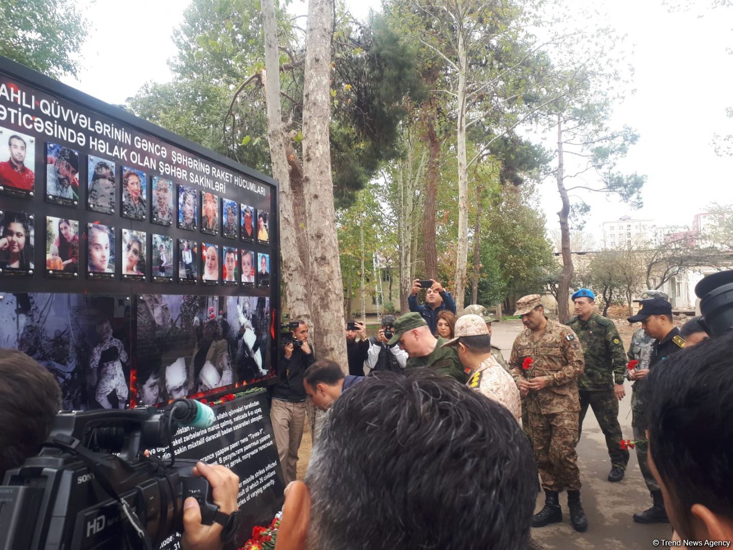 Foreign military attachés accredited in Azerbaijan, visit Ganja (PHOTO)