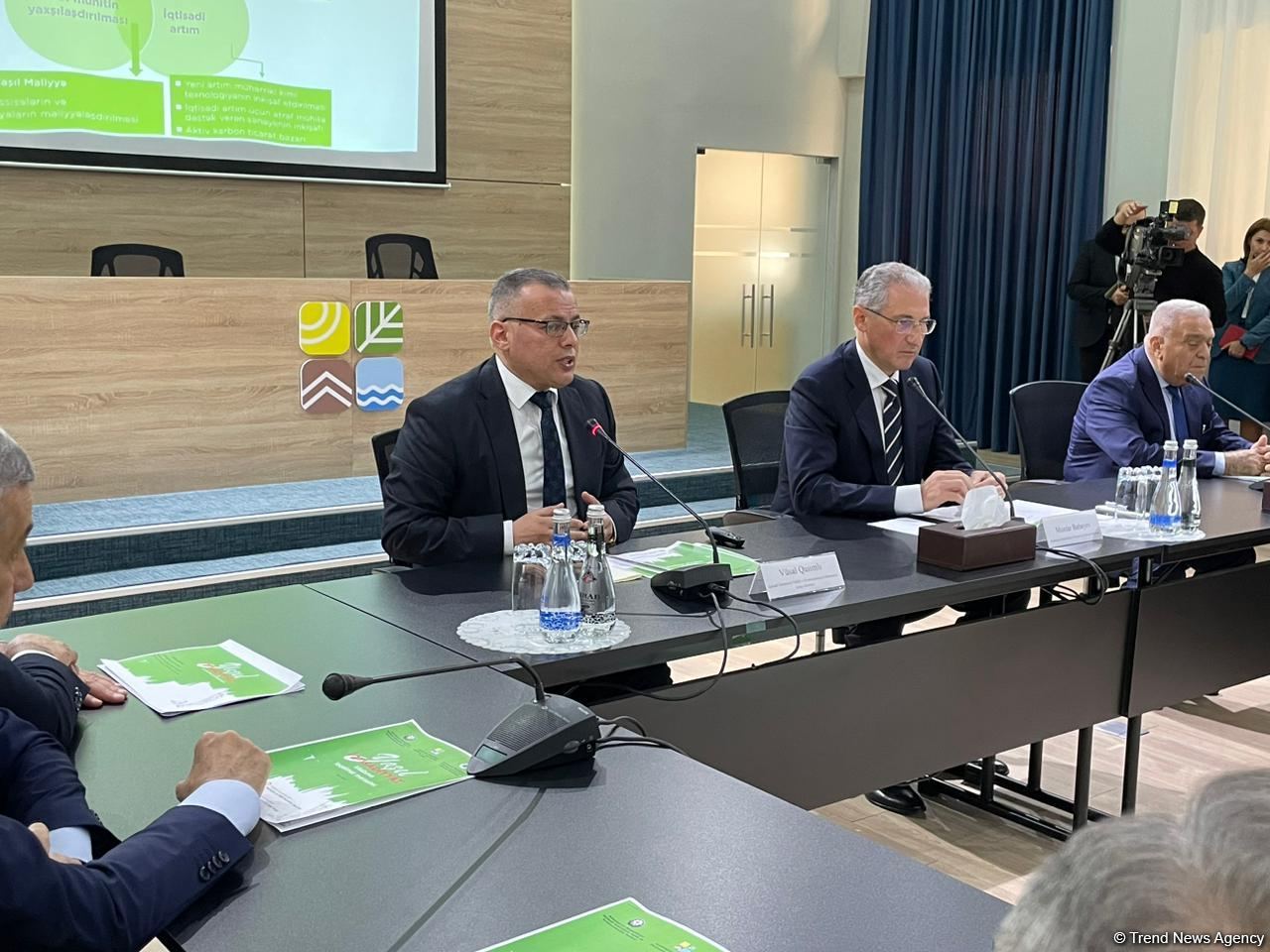 Azerbaijan reveals aim of 'green' finance concept (PHOTO)