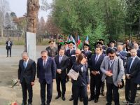 Foreign diplomats commemorate those killed in Armenia's rocket attacks on Ganja (PHOTO)