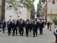 Foreign diplomats commemorate those killed in Armenia's rocket attacks on Ganja (PHOTO)