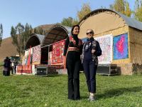 Гюльнара Халилова приняла участие в первом Международном фестивале "Эко Этно Курак" в Кыргызстане (ВИДЕО, ФОТО)