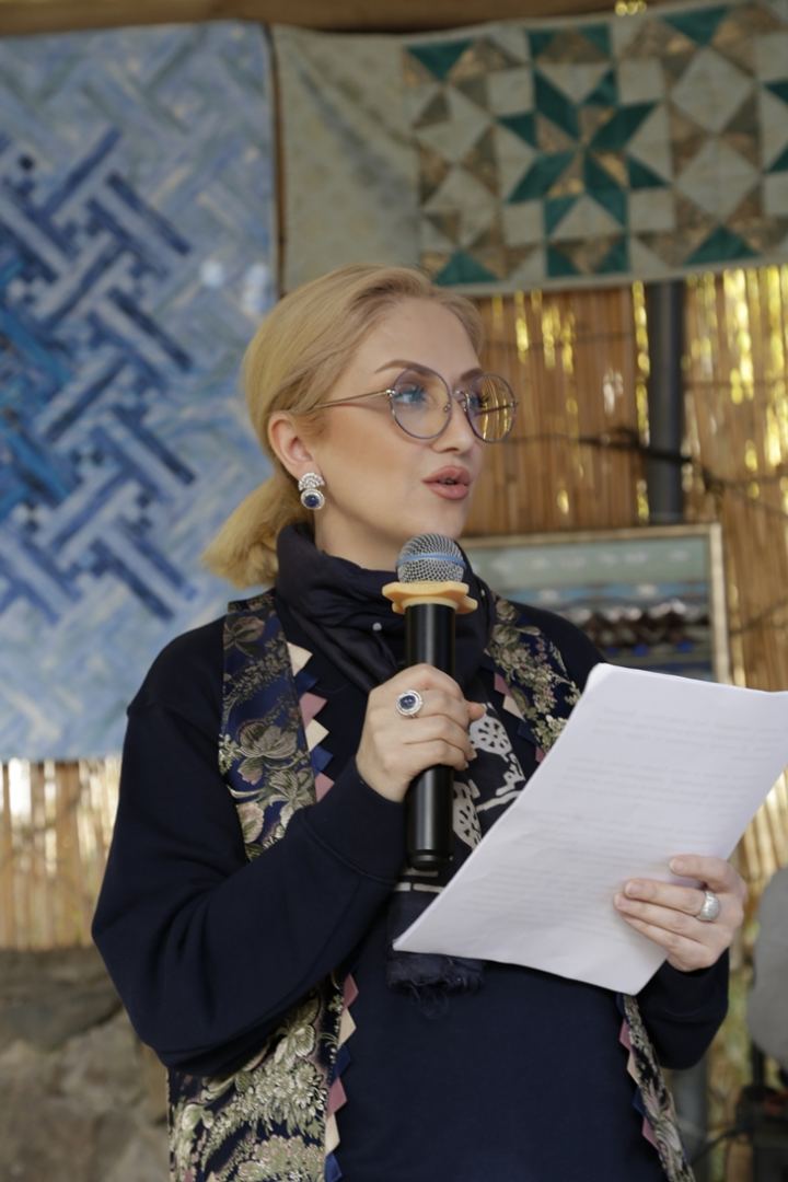 Гюльнара Халилова приняла участие в первом Международном фестивале "Эко Этно Курак" в Кыргызстане (ВИДЕО, ФОТО)