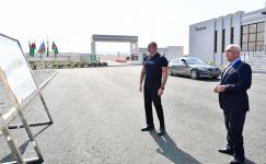 President Ilham Aliyev views construction progress at “Jabrayil” Junction Substation (PHOTO/VIDEO)
