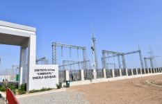 President Ilham Aliyev views construction progress at “Jabrayil” Junction Substation (PHOTO/VIDEO)