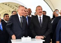 Президенты Азербайджана и Турции приняли участие в церемонии закладки фундамента Комплекса «Азербайджано-турецкий учебный центр лесного хозяйства», «Умный питомник» и «Лес дружбы» (ФОТО/ВИДЕО)