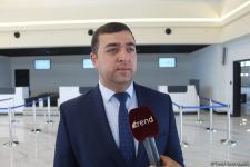 Пропускная способность терминала Зангиланского международного аэропорта рассчитана на 200 пассажиров в час – директор (ФОТО/ВИДЕО)