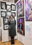Нигяр Нариманбекова представила работы азербайджанских художников в Carrousel du Louvre в  Париже (ФОТО)