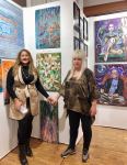 Нигяр Нариманбекова представила работы азербайджанских художников в Carrousel du Louvre в  Париже (ФОТО)