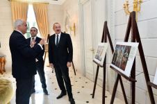 President Ilham Aliyev, Prime Minister of Georgia Irakli Garibashvili view “Heritage of Karabakh Khanate” exhibition (PHOTO/VIDEO)