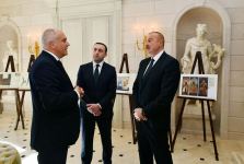 President Ilham Aliyev, Prime Minister of Georgia Irakli Garibashvili view “Heritage of Karabakh Khanate” exhibition (PHOTO/VIDEO)