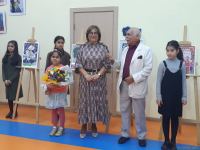 Лучший подарок ко дню рождения народного художника Арифа Гусейнова – выставка работ юных авторов (ФОТО)