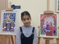 Лучший подарок ко дню рождения народного художника Арифа Гусейнова – выставка работ юных авторов (ФОТО)