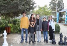 VP of Heydar Aliyev Foundation Leyla Aliyeva attends inauguration of another yard redeveloped under “Our yard” project (PHOTO)