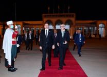 President Ilham Aliyev ended his visit to Algeria (PHOTO)