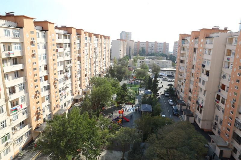 VP of Heydar Aliyev Foundation Leyla Aliyeva attends inauguration of another yard redeveloped under “Our yard” project (PHOTO)