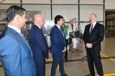 President Ilham Aliyev attends opening of olive oil and table olive products processing plant in Zira settlement (PHOTO/VIDEO)
